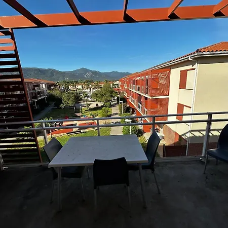 דירה Cozy 1-bedroom With Pool & Balcony ארגלס-סור-מר